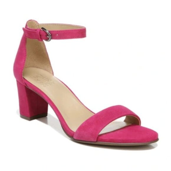 NATURALIZER Vera Ankle Strap Sandal in Crushed Berry - Picture 1 of 7